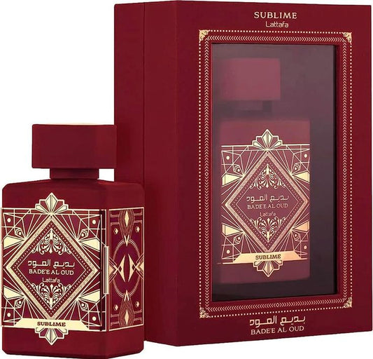 Lattafa Badee Al Oud Sublime 100ml EDP Perfume – Long Lasting Oriental Fragrance 100ml - luxeheavenlyscents