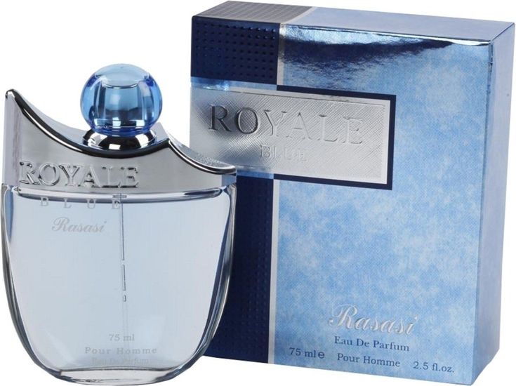 NEW RASASI ROYALE BLUE EAU DE PARFUM FOR MEN - 75 ML - luxeheavenlyscents