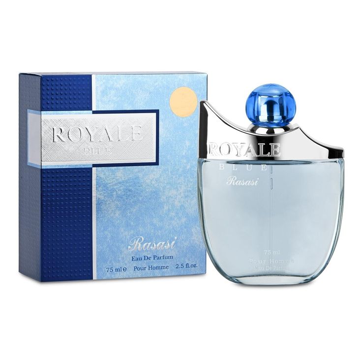 NEW RASASI ROYALE BLUE EAU DE PARFUM FOR MEN - 75 ML - luxeheavenlyscents